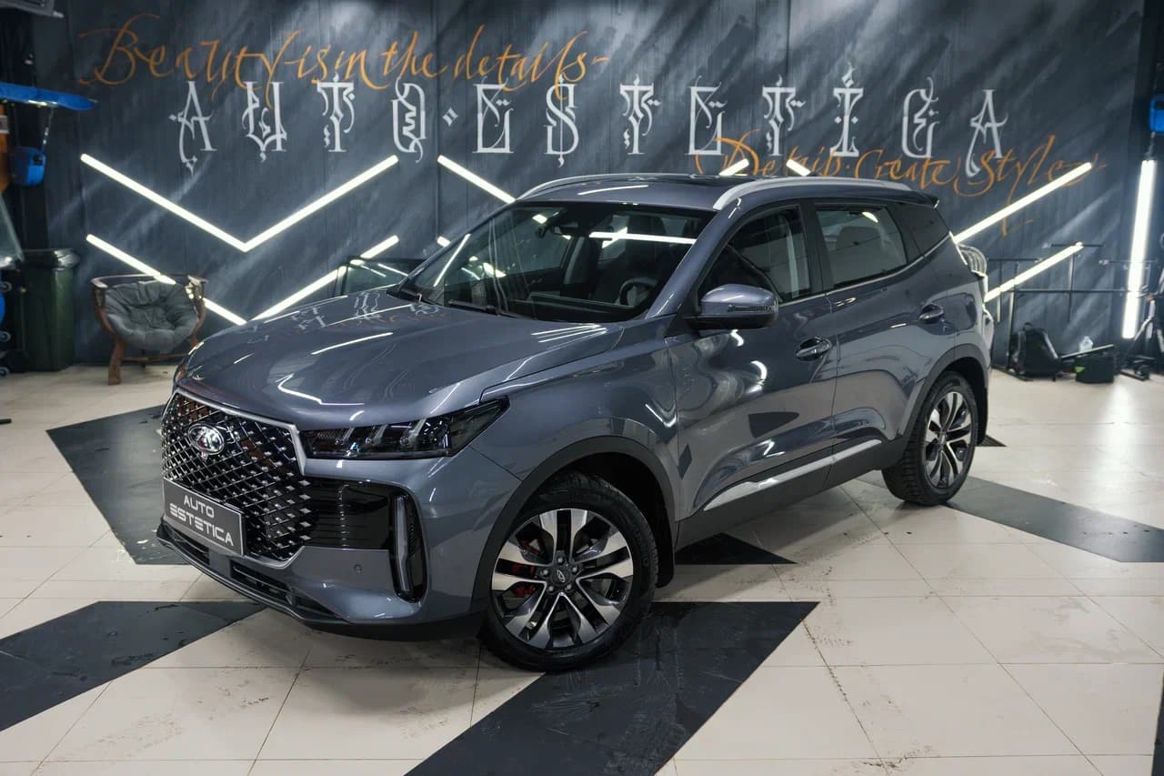Chery — оклейка зон риска плёнкой SafeX One+