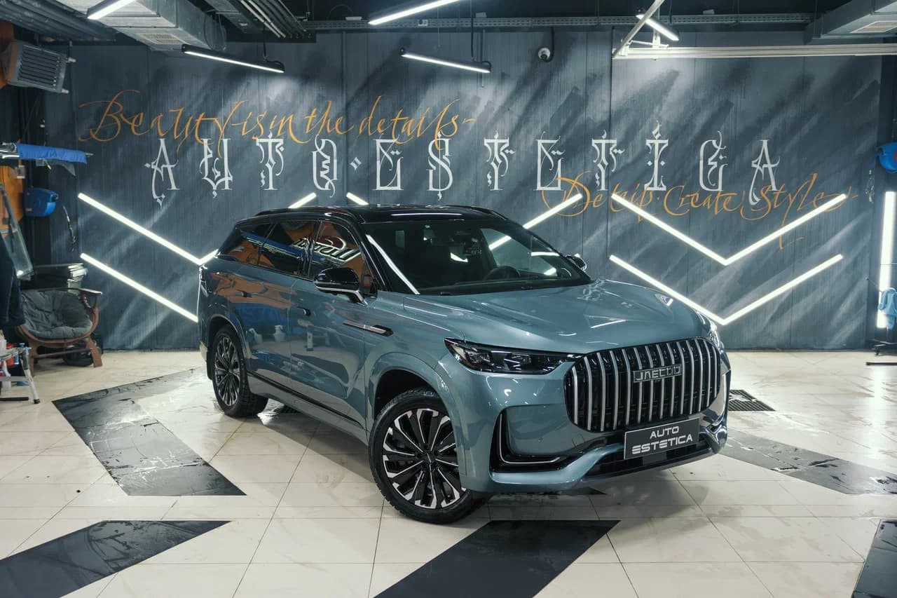Jaecoo J8 — полная оклейка кузова LLumar PPF Gloss