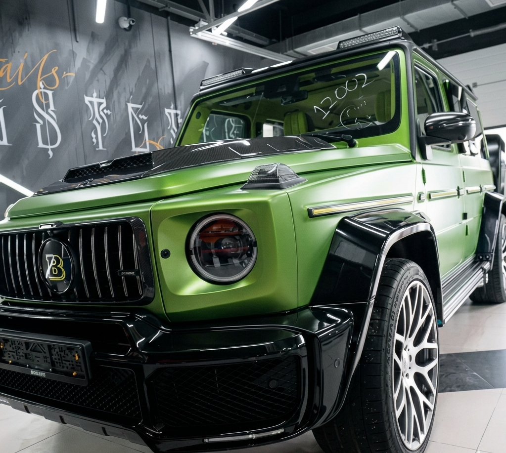 Комплексная защита Mercedes-Benz G 63 AMG с матовым окрасом